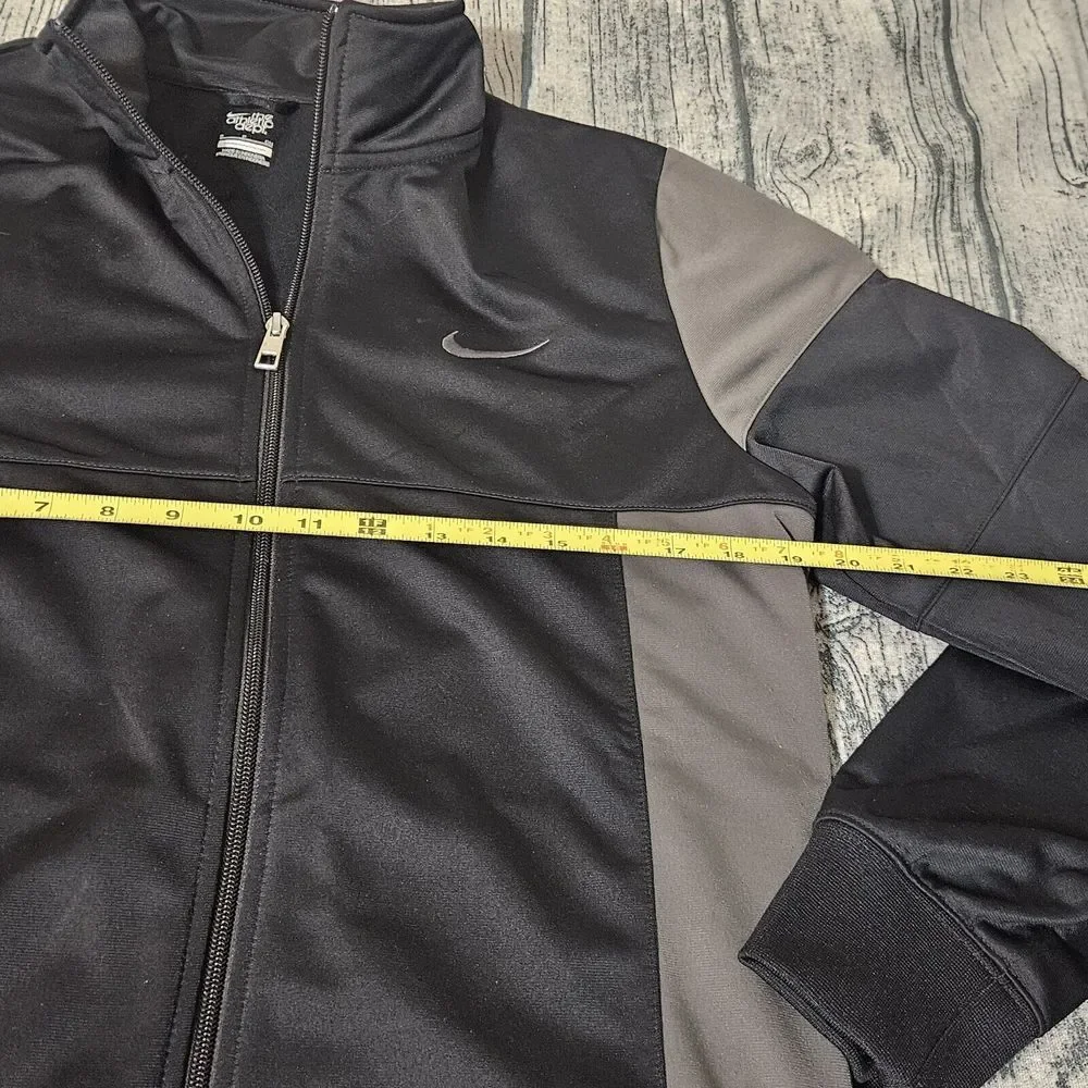 Nike Fleece Mens S Small Unisex Swoosh Black Sweatwe Athletic Dept Women Men ZIP - Picture 4 of 7